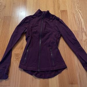 Lululemon define jacket. Color purple. Size 6.